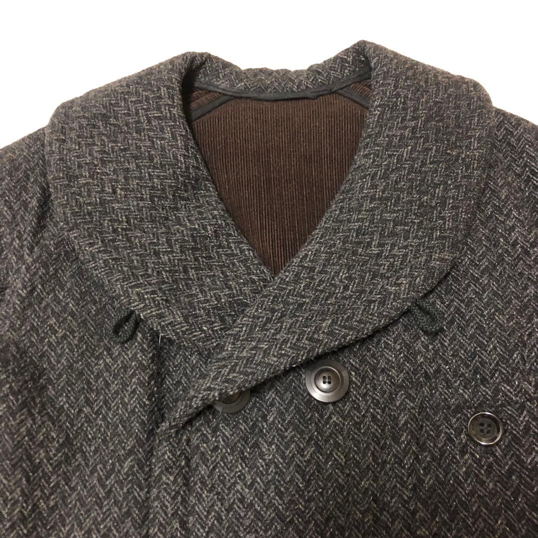 オールドジョー★OLD JOEツイードマッキーノコート11AWダブルブレステッド
