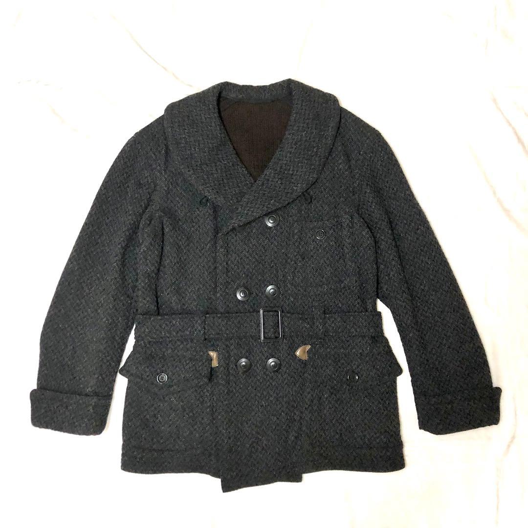 オールドジョー★OLD JOEツイードマッキーノコート11AWダブルブレステッド