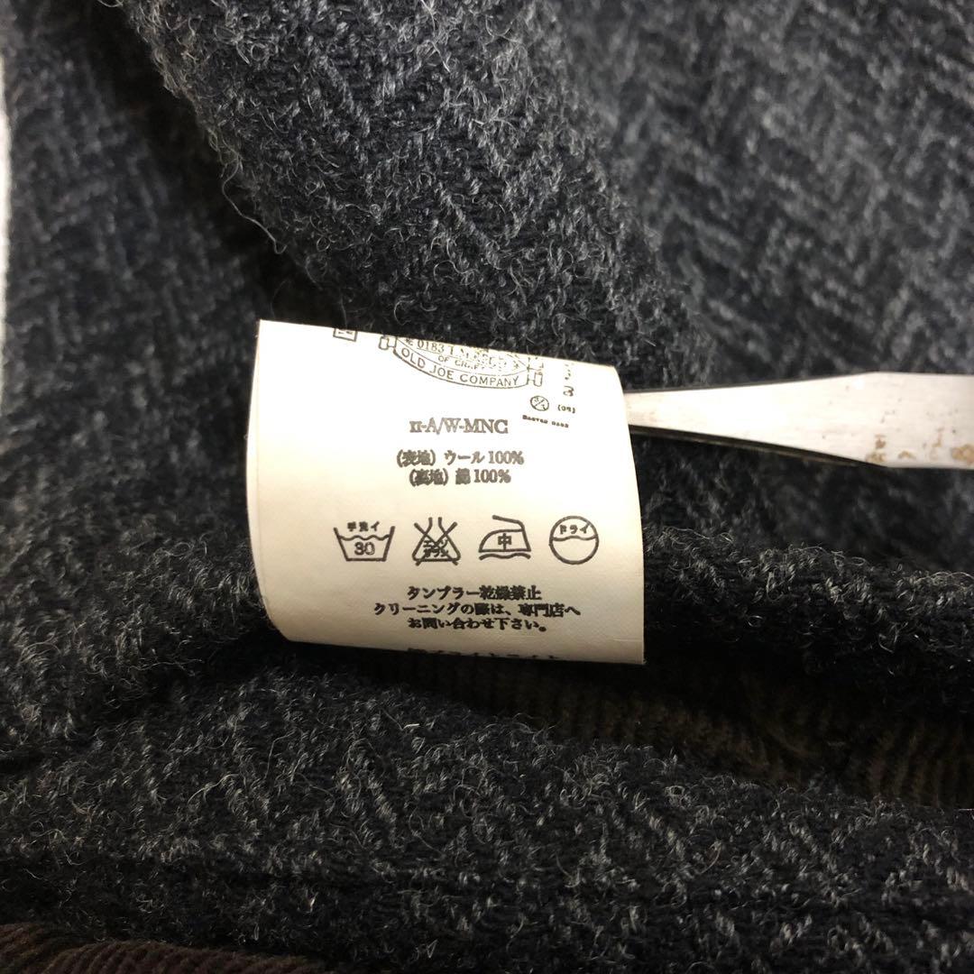 オールドジョー★OLD JOEツイードマッキーノコート11AWダブルブレステッド