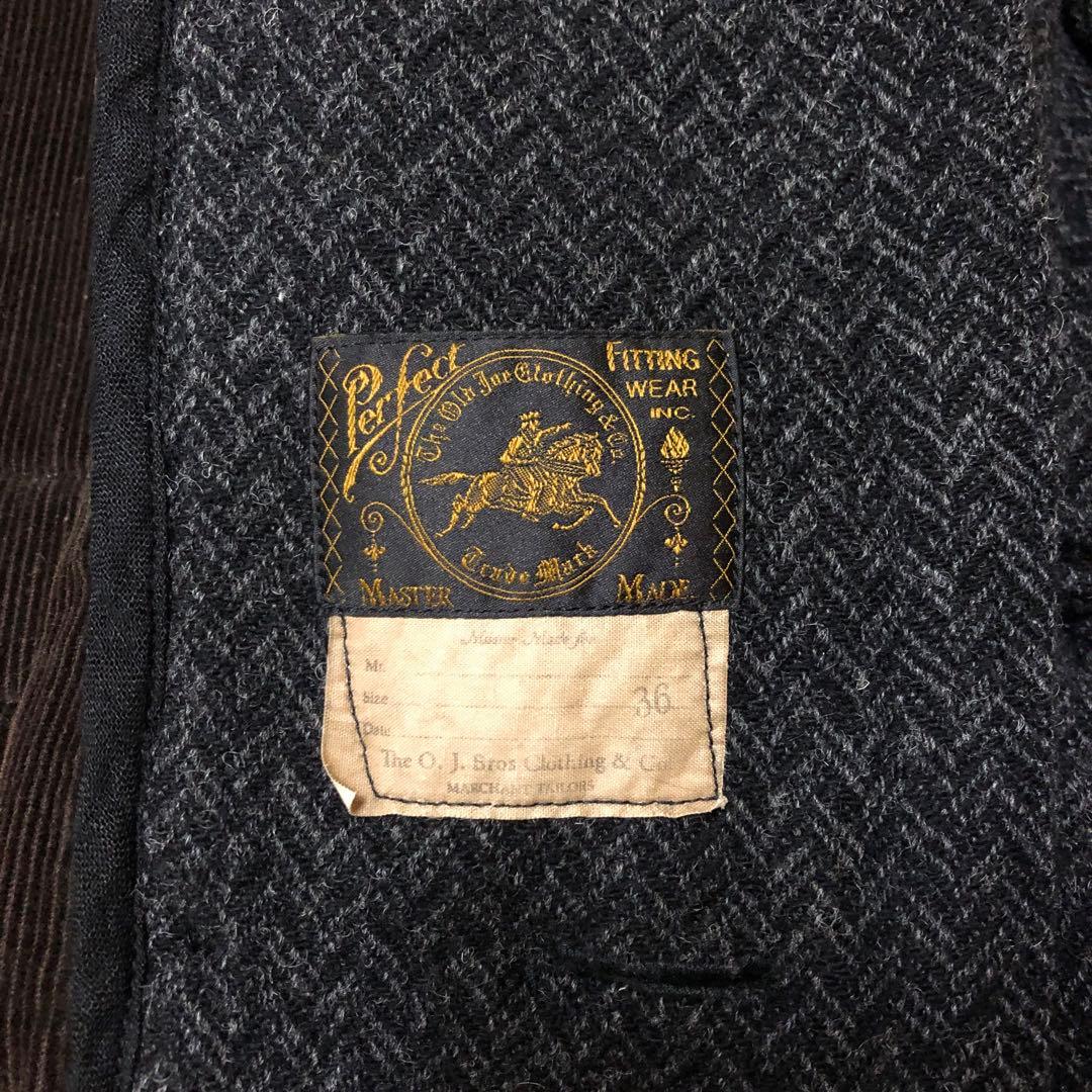 オールドジョー★OLD JOEツイードマッキーノコート11AWダブルブレステッド