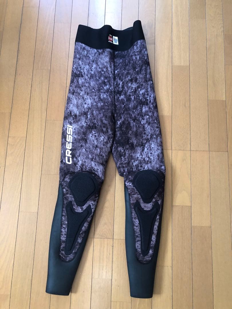 CRESSI フルスーツ 5mmグレー迷彩