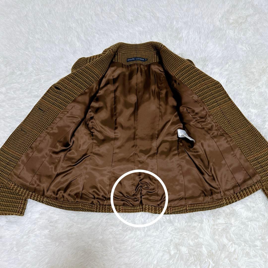 ラルフローレン ジャケット カジュアル チェック ウール