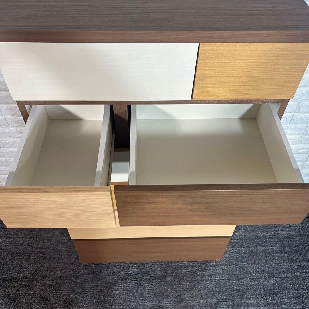 ニトリ ハイチェスト カレナ KAREN-80HC 箪笥 衣類収納 B028