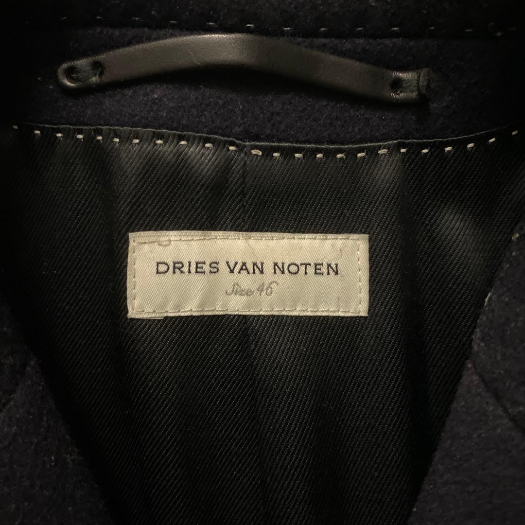 dries van noten ドリスヴァンノッテン ロングコートblack
