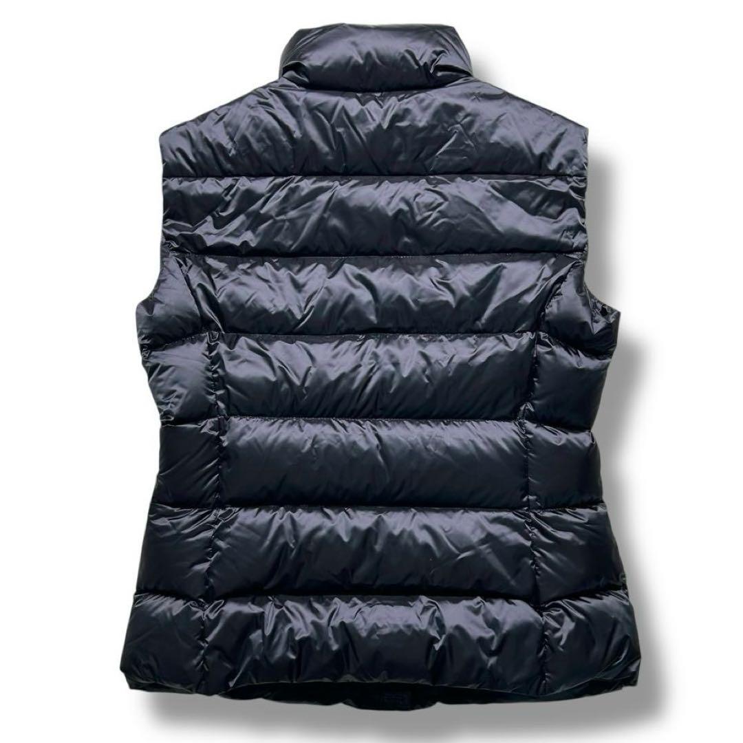 【美品】PRADA ロゴ プレート ダウン ベスト アウター 290546 42