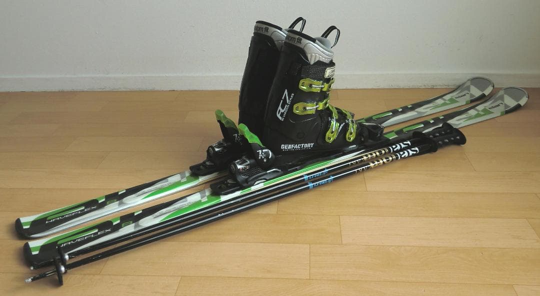 ■1月限定■送料無料■エラン■メンズスキーセット■板160靴26.5■メンテ付■