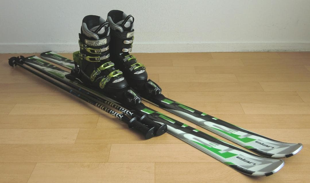 ■1月限定■送料無料■エラン■メンズスキーセット■板160靴26.5■メンテ付■