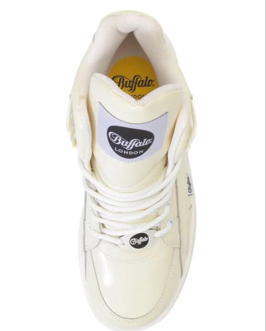 訳あり！BUFFALO／ハイカット厚底スニーカー27cm 新品同様¥69630