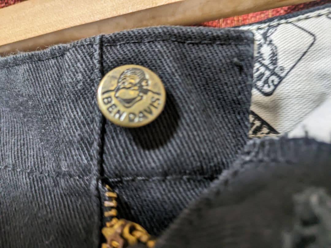 BEN DAVIS GORILLA CUT ワークパンツ ブラック