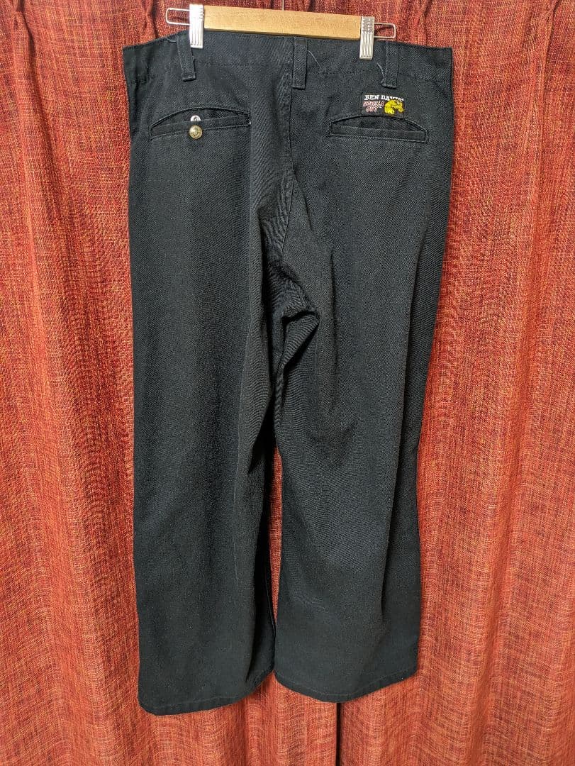 BEN DAVIS GORILLA CUT ワークパンツ ブラック