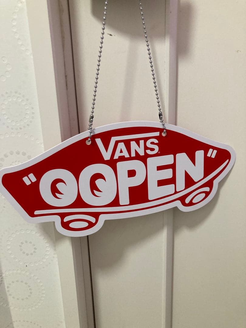 トンキさま vans✖️ムーンアイズ　サインボード【Open.Close】