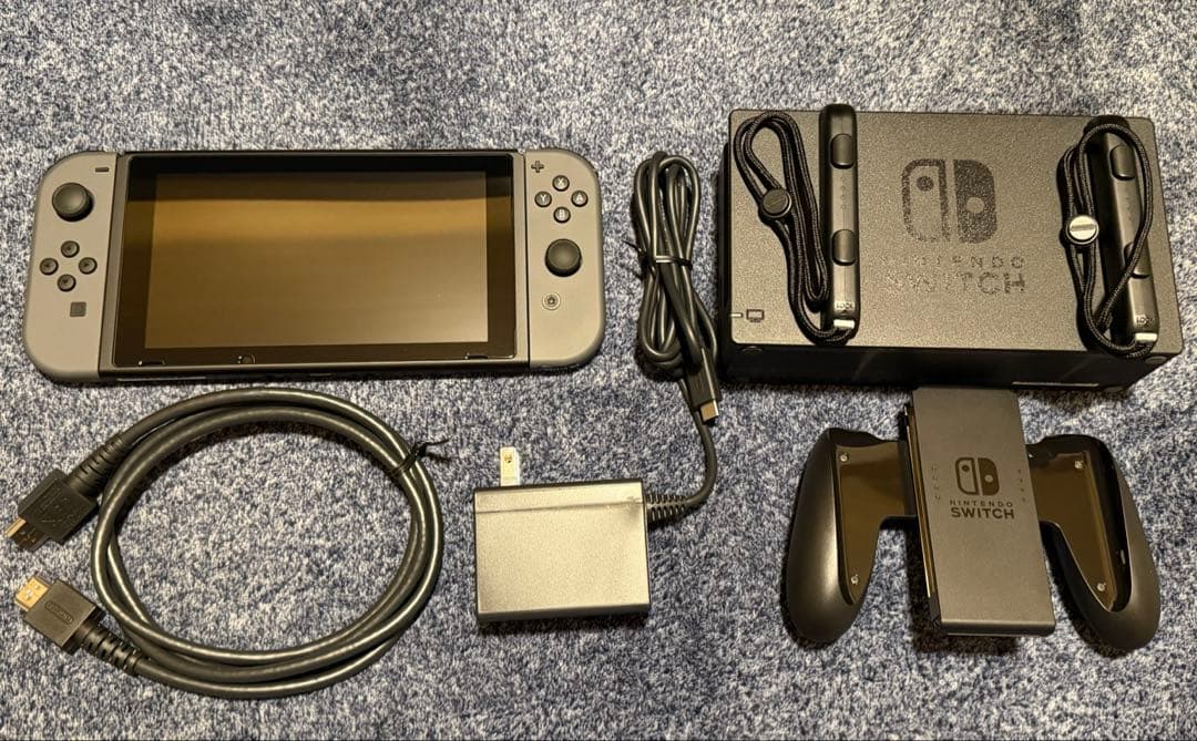 Nintendo Switch 本体 グレー ジョイコン付き