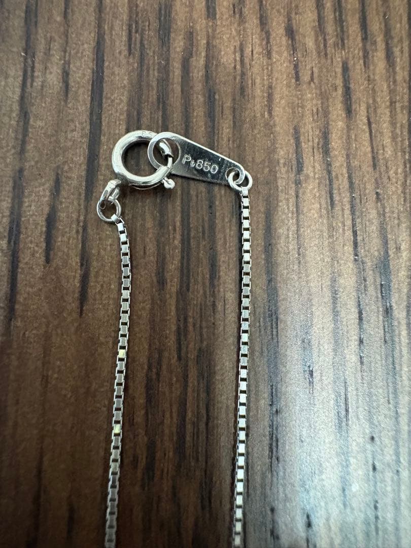 ハート型ダイヤネックレス