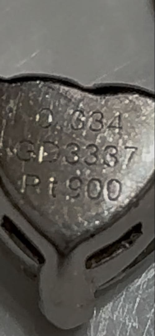 ハート型ダイヤネックレス