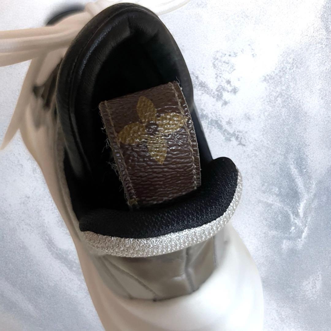 【極美品】ルイ ヴィトン スニーカーダッド レディース シルバー 34 21.5