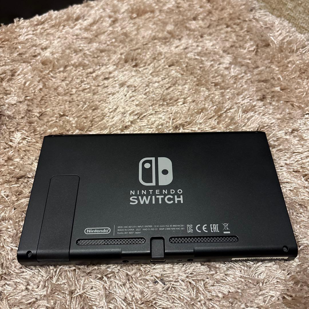 Nintendo Switch 本体 ブラック ドック付き　Joycon無し