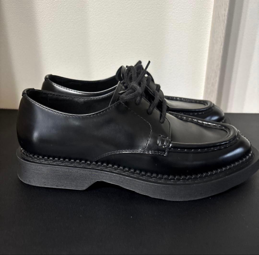 saint laurent paris ブラックレザー　ローファー　サイズ40