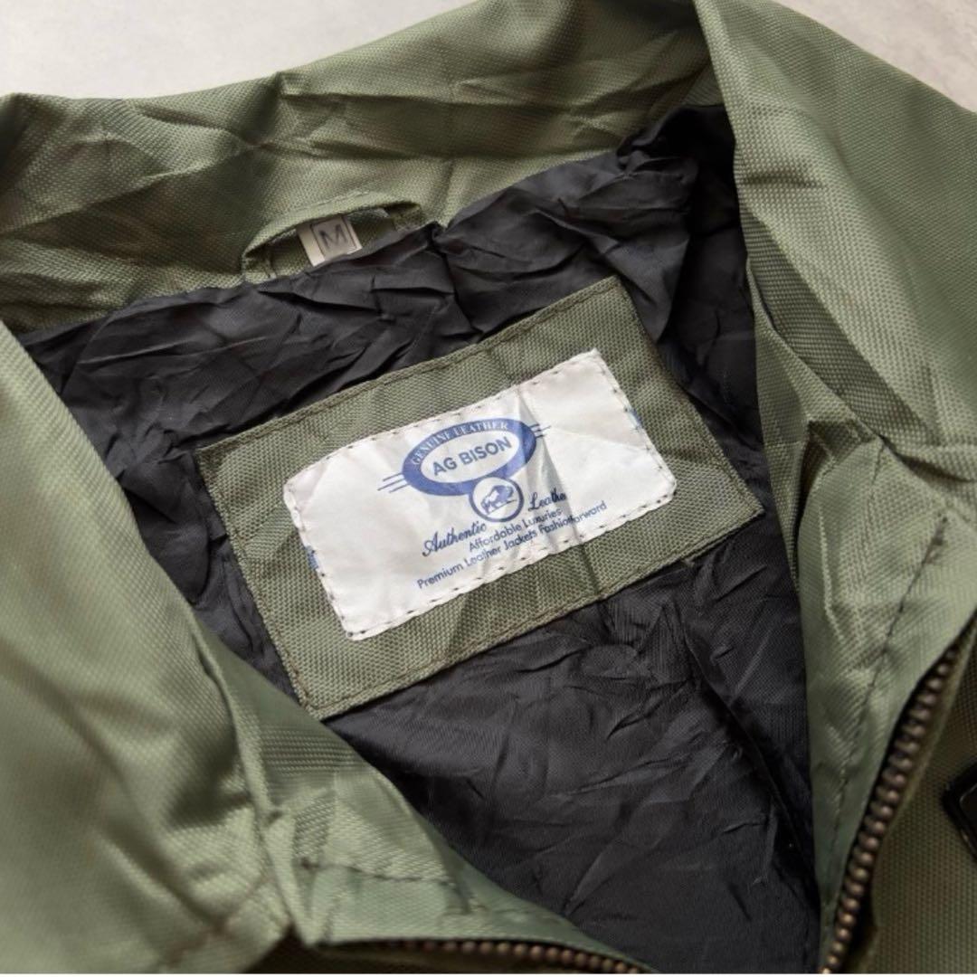 MA-1フライトジャケットTOP GUN風、CWU-36/Pタイプ、ワッペン付き