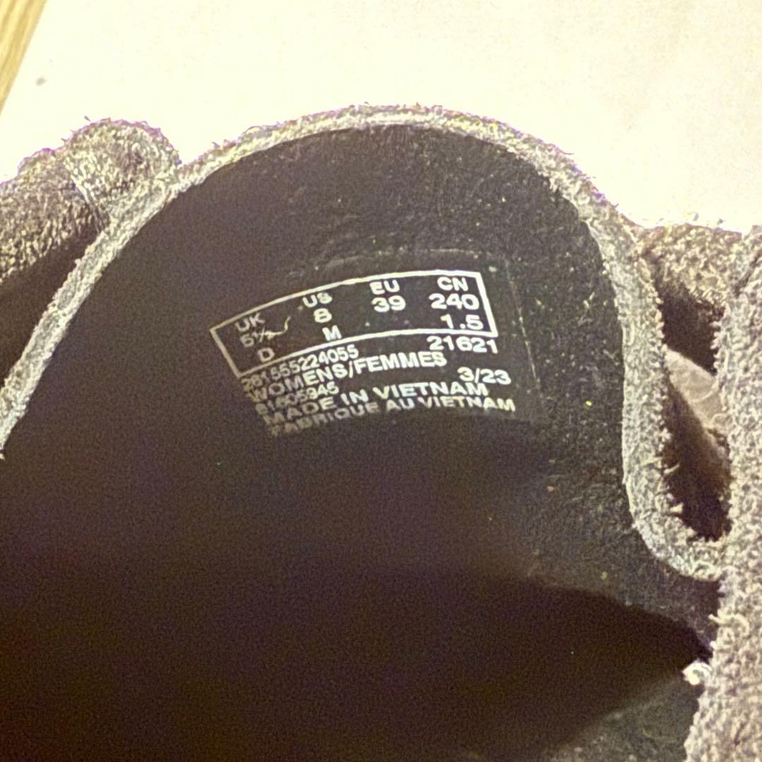 Clarks Originals WALLABEE/ワラビー24.0cm 黒