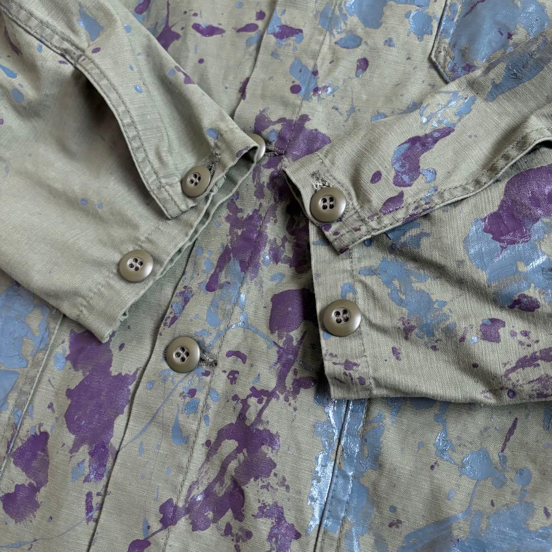 NEEDLES ニードルズ ジャケット カバーオール L カーキ ジャージ 長袖