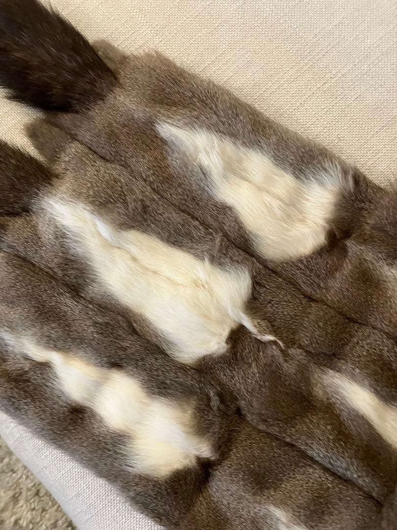 毛皮　ファー　ストール　ミンク