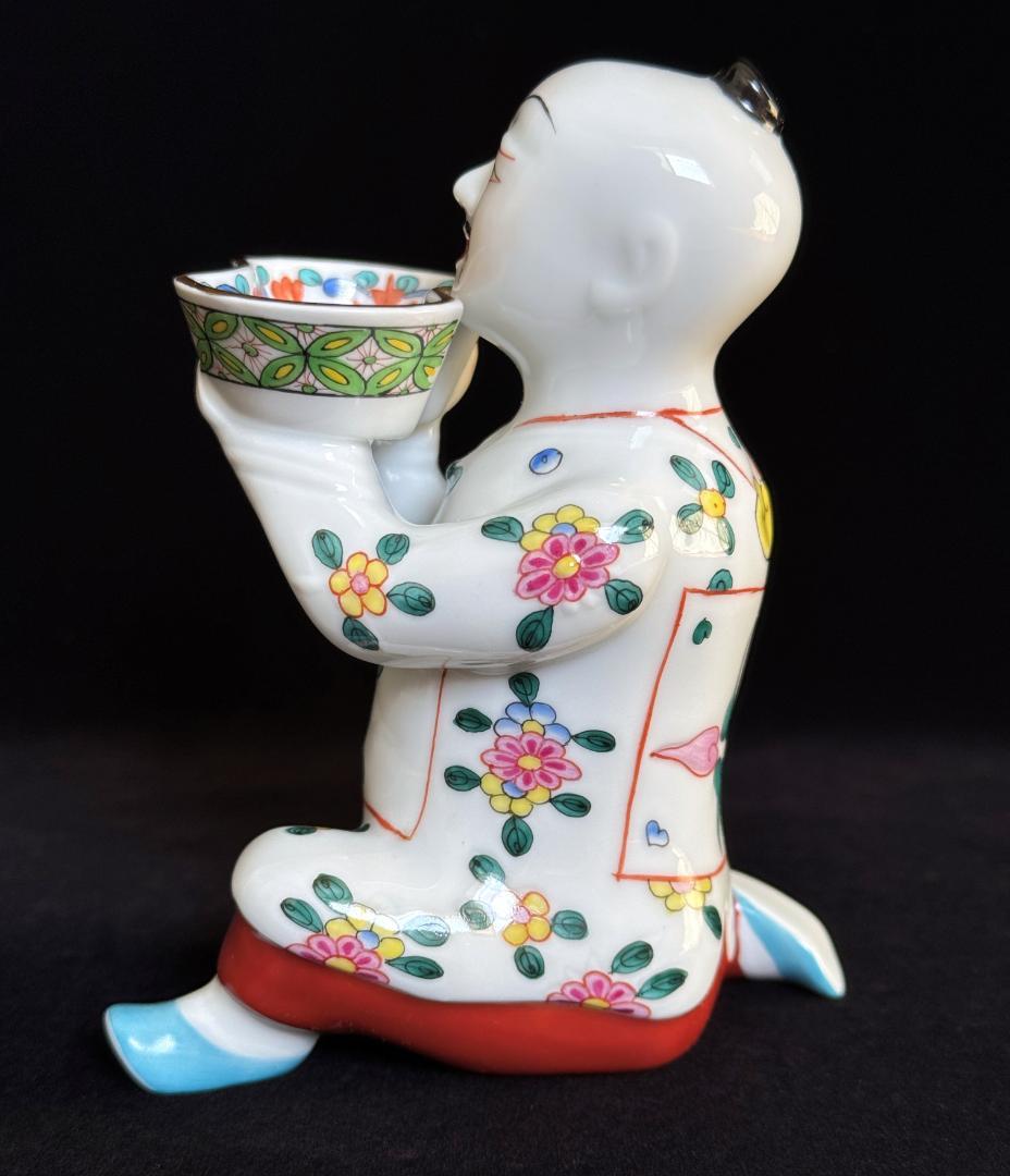 ヘレンド マンダリン(M) お給仕 シノワズリ フィギュリン 人形