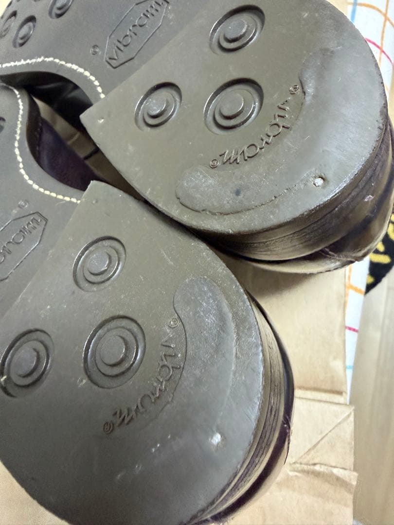 オールデン　ダークブラウン ウィングチップ レザーシューズ サイズ6ハーフ