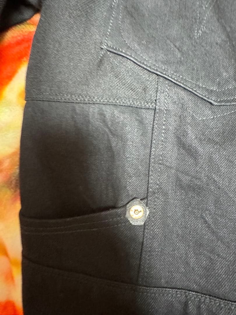 ジュンヤワタナベ　ギャルソン　Levi's ブラック デニムジャケット