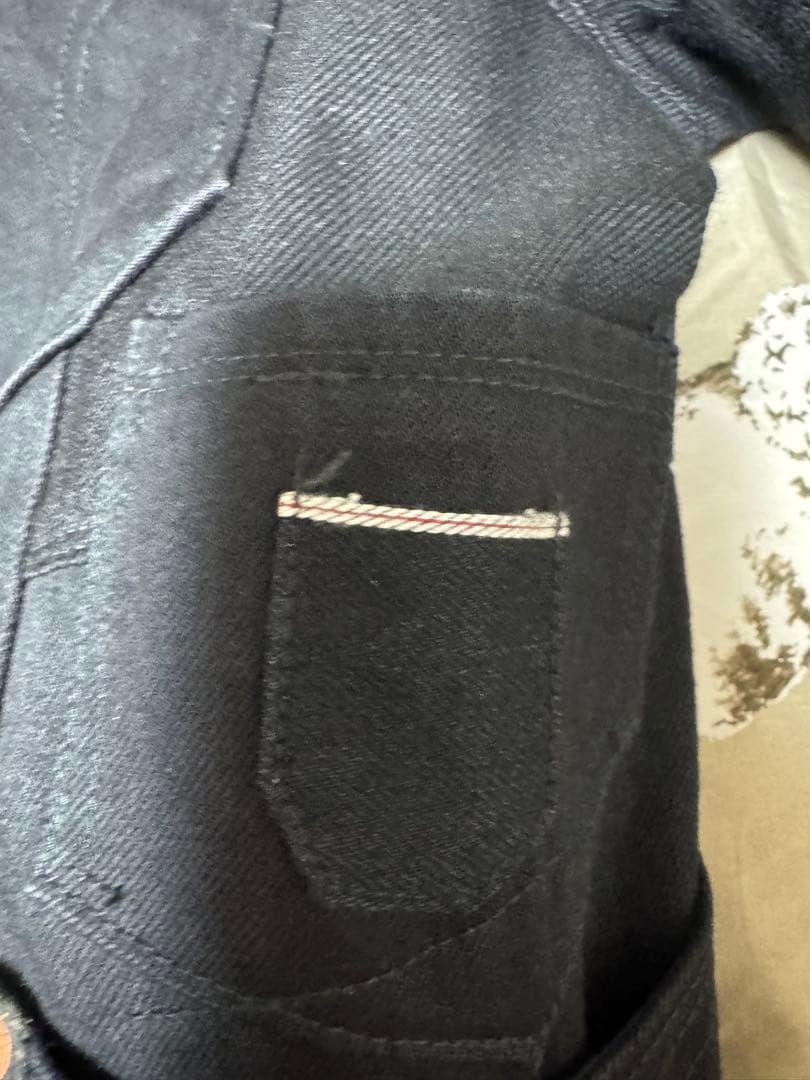 ジュンヤワタナベ　ギャルソン　Levi's ブラック デニムジャケット