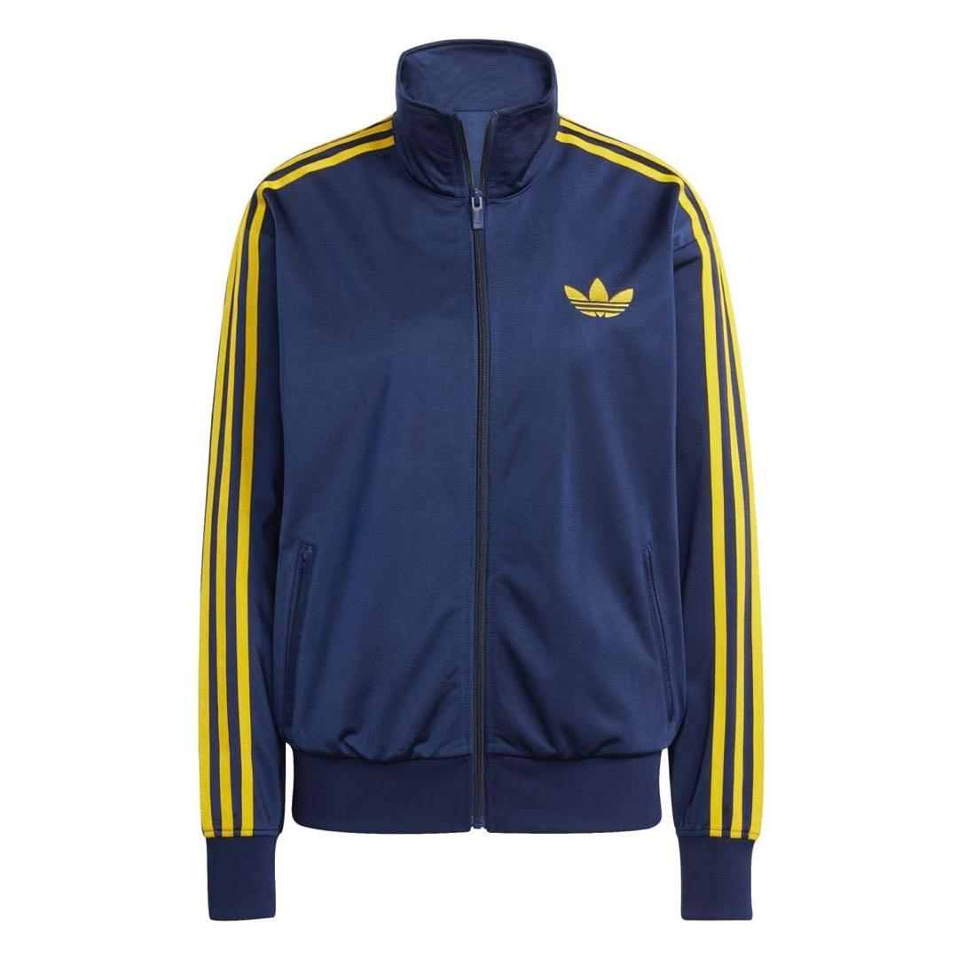 美品 adidas ファイヤーバード ルーズ トラックジャケット ネイビー S