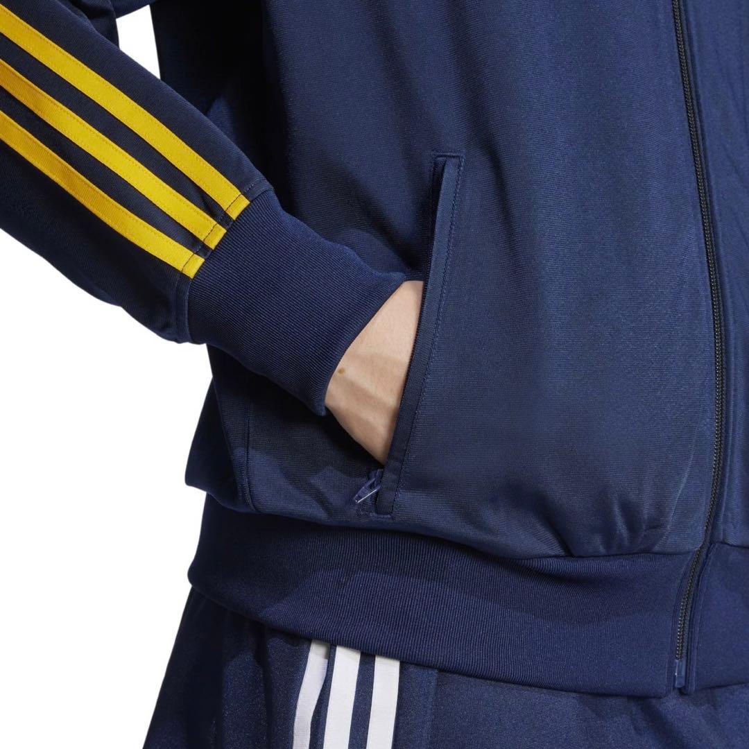 美品 adidas ファイヤーバード ルーズ トラックジャケット ネイビー S