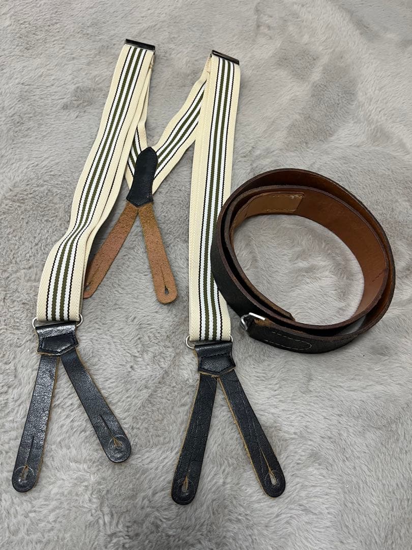 ドイツ軍　兵用ベルト　サスペンダー