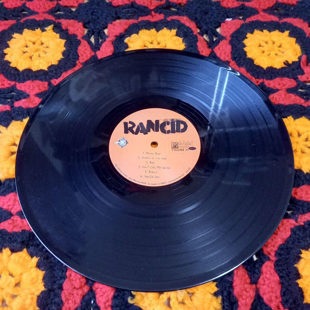 NOFX RANCID SPLIT SERIES 3 アナログ レコード カバー