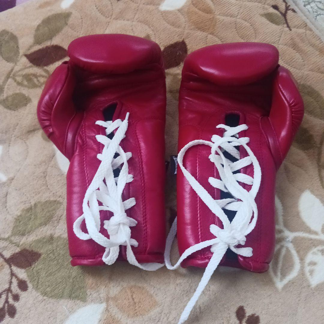 Casanova カサノバ 試合用ボクシンググローブ　６オンス　赤