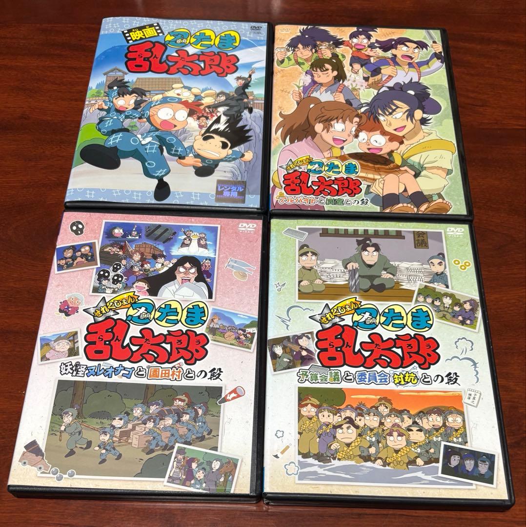T*ん様 忍たま乱太郎 映画+せれくしょん 4巻セット dvd