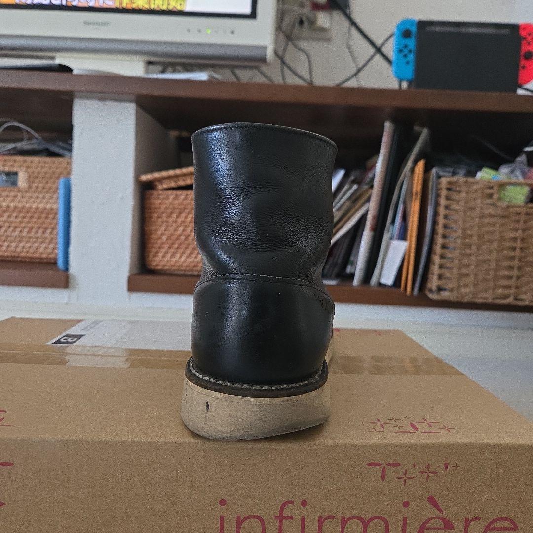 T*h様 レッドウィング　アイリッシュセッター　黒　8½D 犬タグ