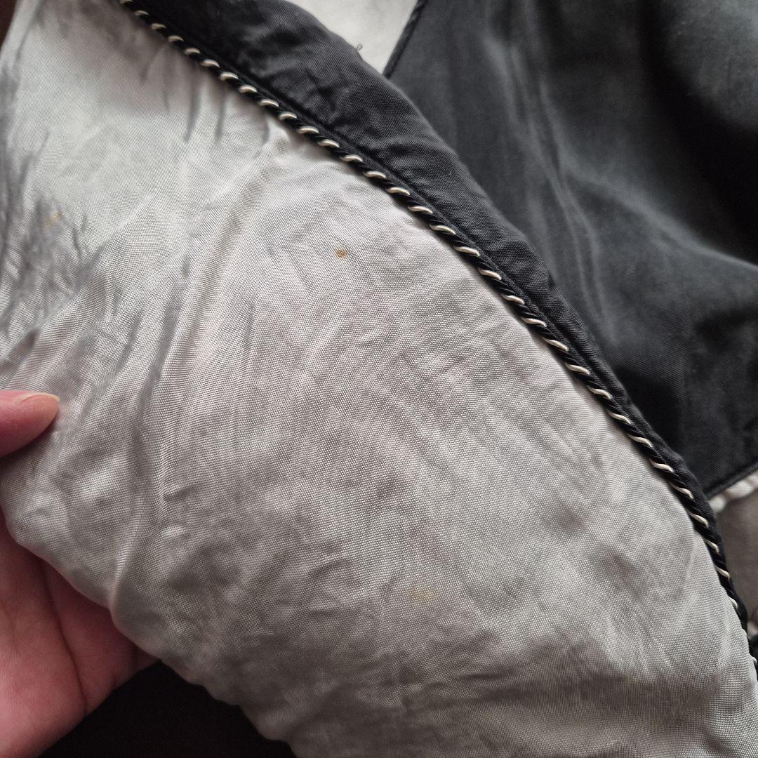 ヒステリックグラマーPLAYBOY スタジャン Mサイズ グレー/ホワイト