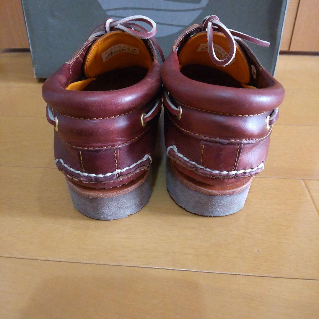 【ケア済】Timberland 3eye バーガンディ
