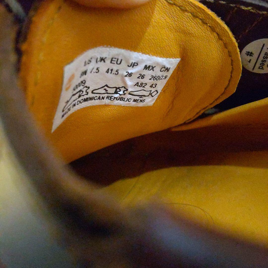 【ケア済】Timberland 3eye バーガンディ