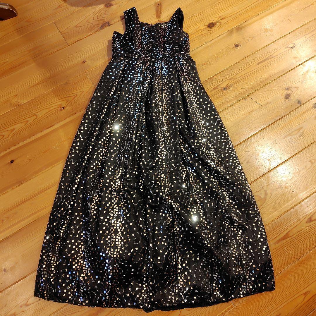 120cm　豪華♡スパンコールが上品に輝くドレス
