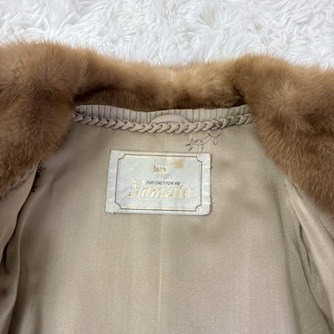 SAGA MINKサガミンク　ミンクファーコート　銀タグ　高級　Lサイズ