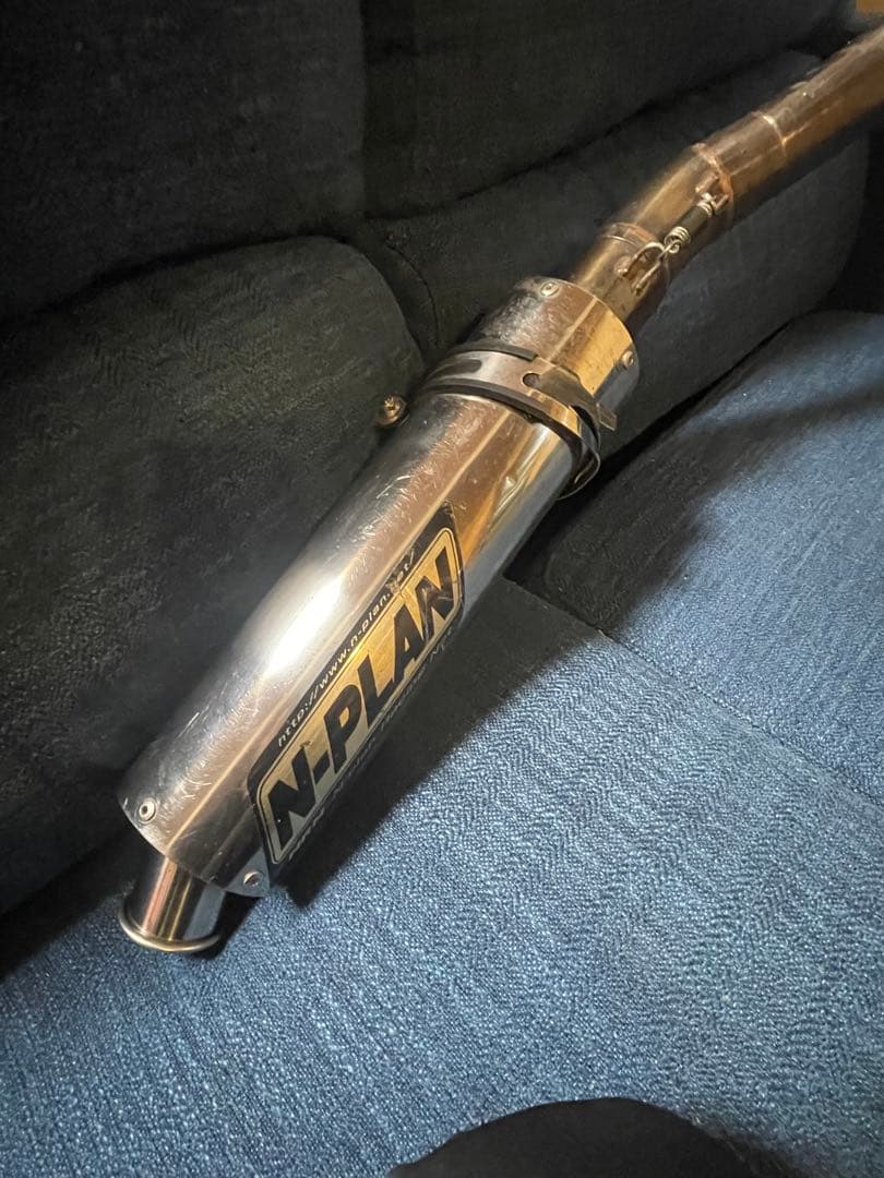 nsf100 マフラー　センターアップ　エイプ