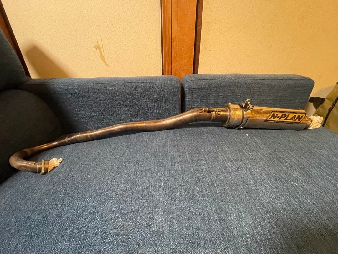 nsf100 マフラー　センターアップ　エイプ