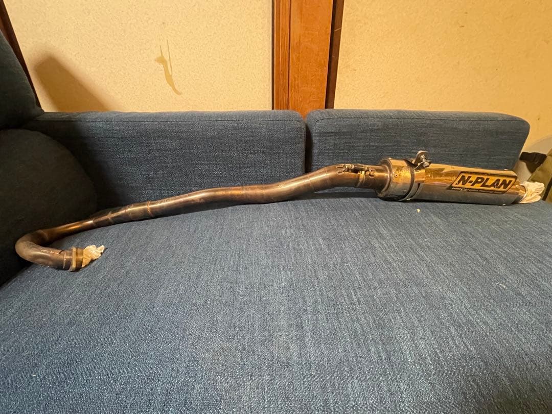 nsf100 マフラー　センターアップ　エイプ