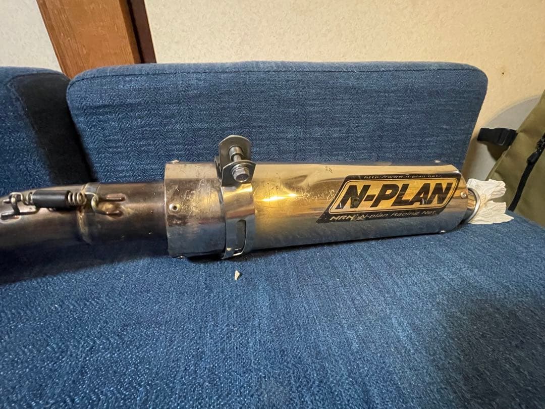 nsf100 マフラー　センターアップ　エイプ