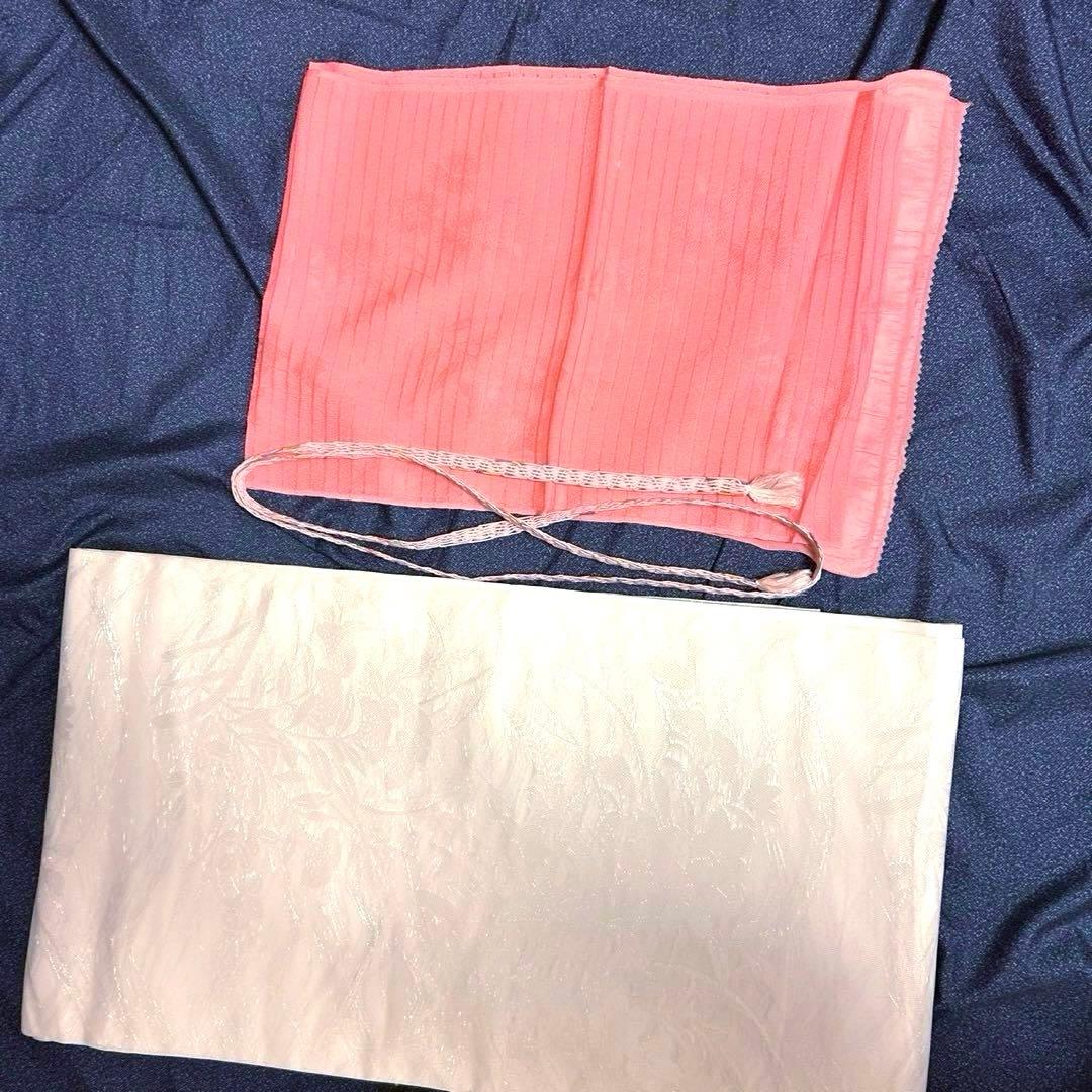 薄物　夏着物　絽　化繊　訪問着　フルセット　モ32