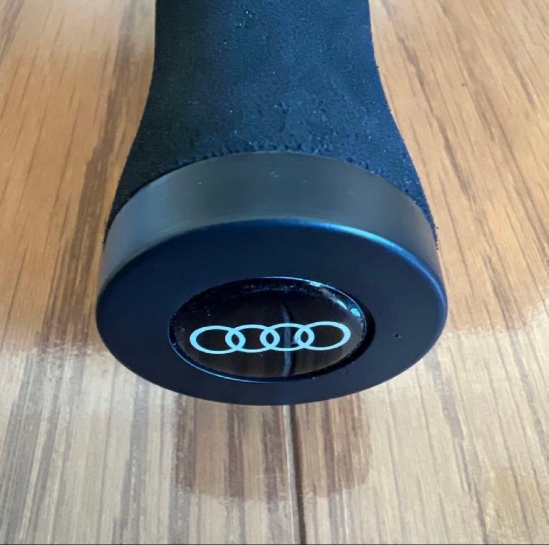 Audi アウディ 傘 アンブレラ ブラック ワンタッチ傘 ジャンプ式