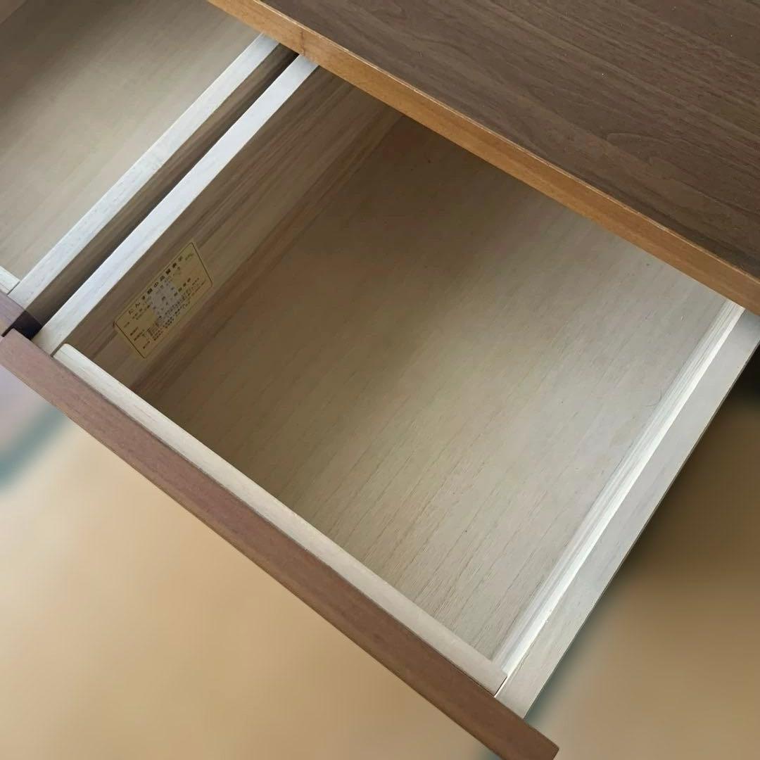 天然木　表面ウレタン樹脂塗装　たんす