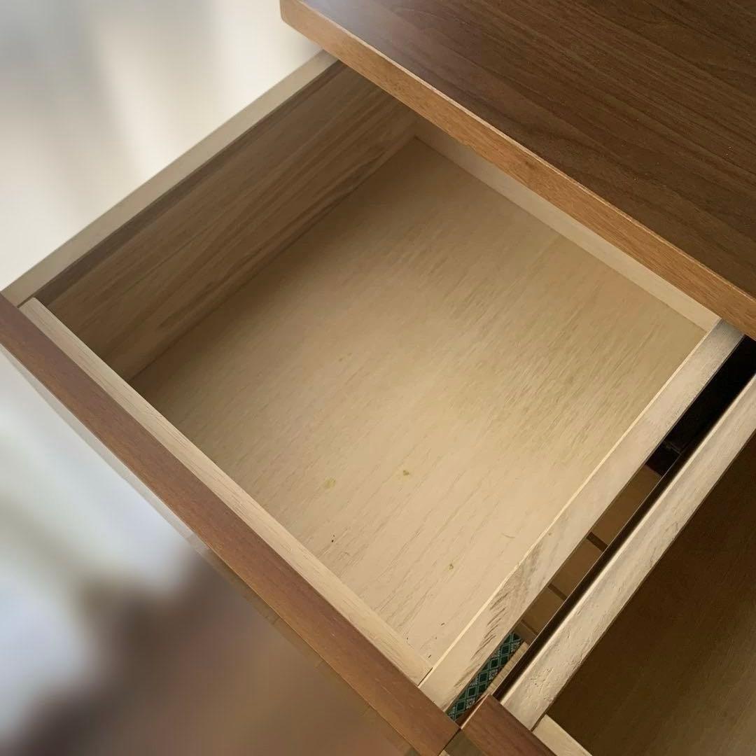 天然木　表面ウレタン樹脂塗装　たんす