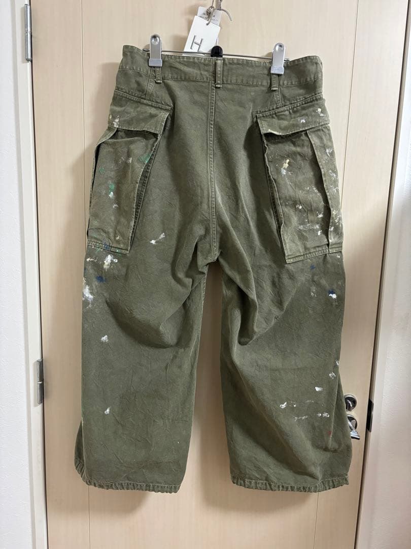 HERILL へリル Duck splash Cargopants カーゴパンツ